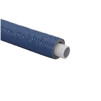 Afbeelding van Uponor uni pipe plus leiding buis thermo 25x2 5mm geisoleerd iso 4 s4 4mm isolatie blauw op rol e 50m 1063946