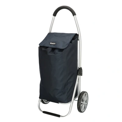 Afbeelding van Ruime boodschappen trolley Blauw