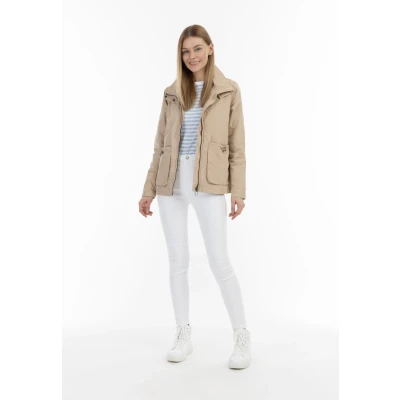 Afbeelding van Overgangsjack gerecycled materiaal DREIMASTER XS / Beige 100% Polyester (Gerecycled)