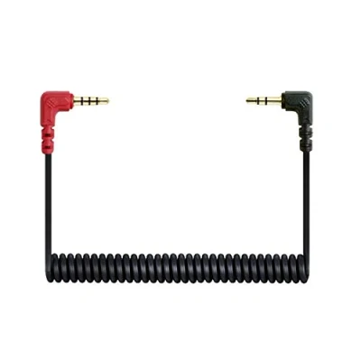 Afbeelding van Alphatec Vervangende kabel SC7 3,5 mm TRRS naar TRS microfoon, audio en lavalier voor smartphone RODE VideoMicro VideoMic Go BOYA 80 cm