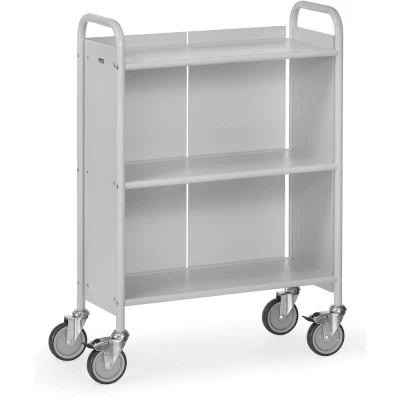 Afbeelding van fetra 4871 Bureauwagen Staal Poedercoating Laadvermogen (max.): 150 kg Grijs wit (RAL 7035)