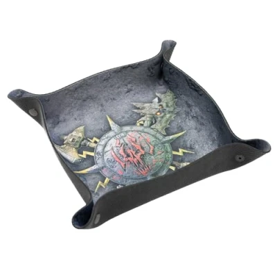 Afbeelding van Dobbelstenenbak Dobbelbak voor bord en rollenspellen Age of Sigmar, Warhammer 40k, The 9 Age, FRP Schedelsplijter