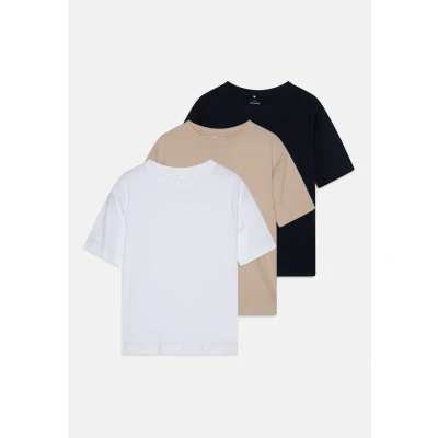 Afbeelding van Name it Nkmvobbo Loose 3 PACK Tshirt basic voor kinderen, Maat: 92, Dark sapphire