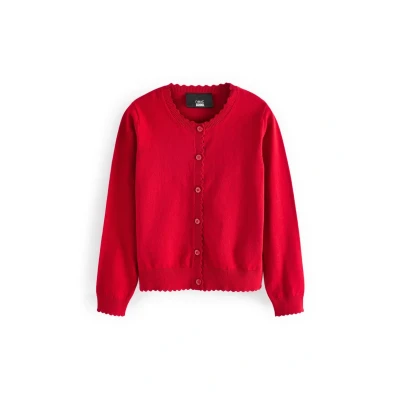 Afbeelding van Next Scalloped EDGE School Vest voor kinderen, Maat: 116, Red