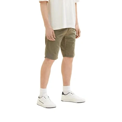 Afbeelding van TOM TAILOR bermuda shorts Uomini 1035037,10415 Dusty Olive Green,29