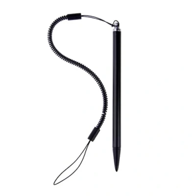 Afbeelding van Scherm Touch Painting Pen Zwarte Draad Touchscreen Stylus Pennen Universele Resistieve met Veertouw voor POS PDA Navigator
