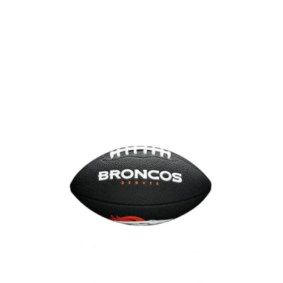 Afbeelding van Wilson F1533XB Black Edition NFL Mini Soft Touc Team Broncos