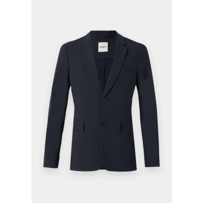 Afbeelding van Sandro heren Regular fit colbert in wolblend met borst en klepzakken de kleur Donkerblauw, maat: 50
