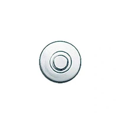 Afbeelding van 2 paar (4 stuks) neuspads om te knijpen, rond, siliconen, 9 mm (paddenstoelvorm)