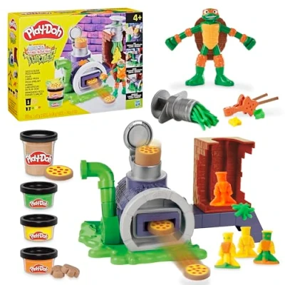 Afbeelding van Play Doh Slice And Blast Pizza Speelset