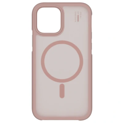 Afbeelding van Apple iPhone 12 MagSafe Hoesje Gerecycled kunststof iDeal of Sweden Hardcase/Backcover Roze Telefoonhoesje Shockproof/Valbescherming
