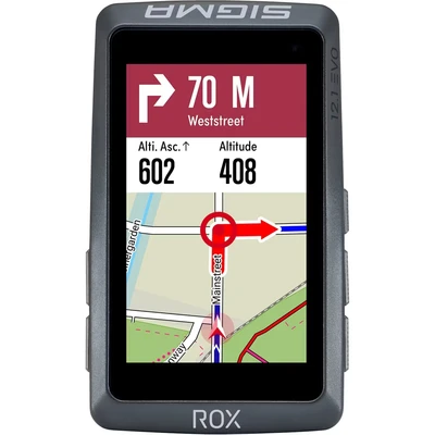 Afbeelding van Sigma Fietscomputer ROX 12.1 EVO GPS Night Gray Basic