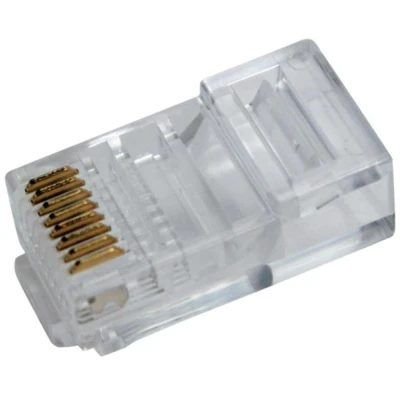 Afbeelding van LogiLink RJ45 modulaire pluggen 100 stuks