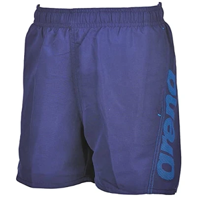 Afbeelding van ARENA Fundamentals Logo zwemshort voor jongens, zwembad en zee, zwembroek van zacht, sneldrogend materiaal, boxer met binnenslip netstof