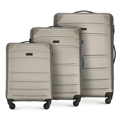 Afbeelding van Wittchen Globe LINE Collection Kofferset, Maat: One Size, Beige