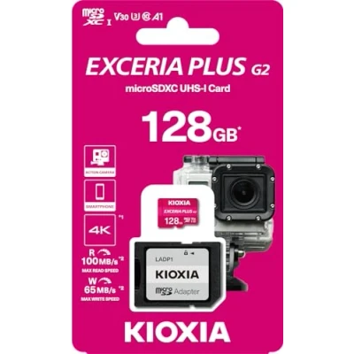 Afbeelding van Geheugenkaart Micro SDXC Kioxia LMPL2M128GG2 128 GB