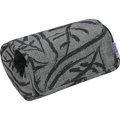 Afbeelding van Dooky Arm Cushion Grey Leaves