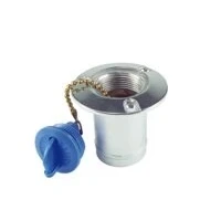 Afbeelding van Dekdop aluminium water 38mm