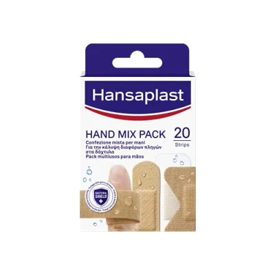 Afbeelding van Hansaplast Handpleister Finger Mix Pack 20 stuks, gemengde verpakking voor handen