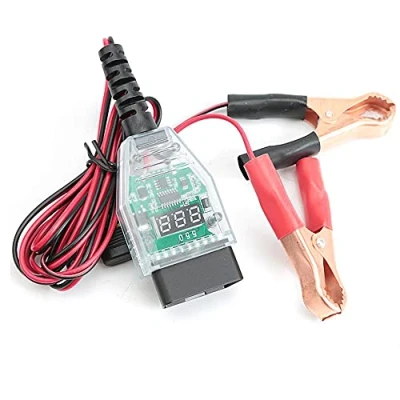 Afbeelding van CENPEK Elektrische Auto Batterij Vervangen Tool Helper Computer Power off Geheugenapparaat OBD Diagnostic &amp; Connectors (Zwart en Rood)