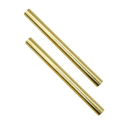 Afbeelding van Her Kindness 2 stuks messing stangen, massief ronde staaf, 8 mm x 100 staaf voor RC model en DIY