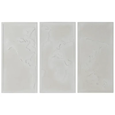 Afbeelding van Wanddecoratie Home ESPRIT Wit Modern Wereldkaart 180 x 4 120 cm (3 Onderdelen)