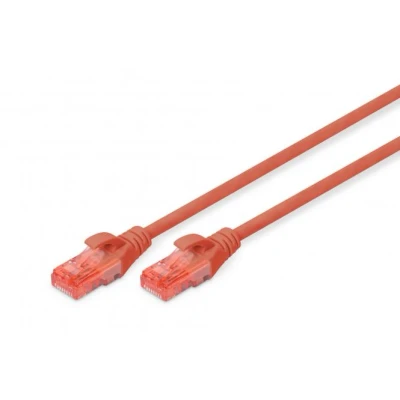 Afbeelding van Digitus 1m CAT6 U UTP netwerkkabel U/UTP (UTP) Rood
