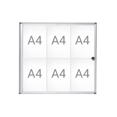 Afbeelding van Vitrine MAULextraslim, formaat 6 x A4