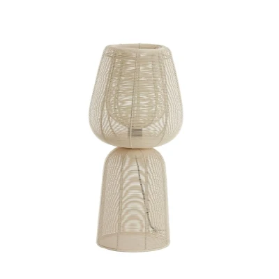 Afbeelding van Light &amp; Living Tafellamp Aboso Wit Ø24cm