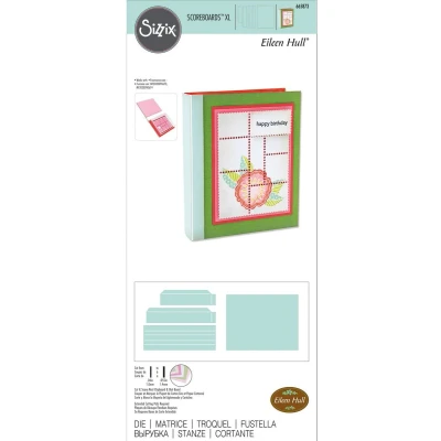 Afbeelding van Sizzix Scoreboards XL Snijmal Box book