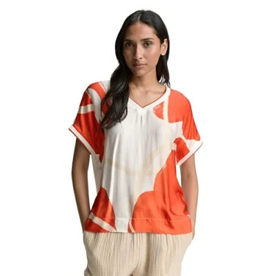 Afbeelding van Tom Tailor T shirt Maat XS 10332 Off White