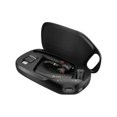 Afbeelding van Poly Voyager Legend 50 M Headset UC met vier microfoons, ruisonderdrukking, Noise Block, draagbare oplaadhoes, intelligente sensoren, snelcommando&#039;s