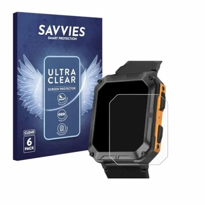 Afbeelding van Savvies Screenprotector voor Stahlgear Thor Folie Beschermfolie transparant (6 Stuks)
