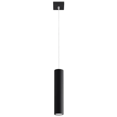 Afbeelding van LED Hanglamp mat zwart LAGOS 1 x GU10 aansluiting