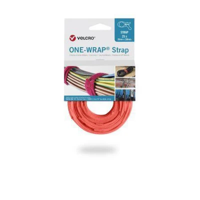 Afbeelding van VELCRO ONE WRAP Strap 20 Mm X 200 Mm. Oranje. Oranje (25 Stuks)