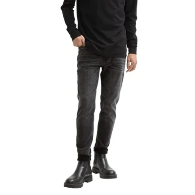 Afbeelding van TOM Tailor denim Slim fit jeans, Heren, Maat: 32x36, Mid stone black