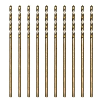 Afbeelding van CEEYSEE 10 stuks 1 mm HSS kobalt boorset, M35, metaalboor, spiraalboor voor boren in roestvrij staal, metaal, gietijzer en harde kunststoffen (1 mm)