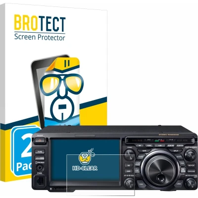 Afbeelding van BROTECT Screenprotector voor Yaesu FT DX10 Folie Beschermfolie transparant (2 Stuks)