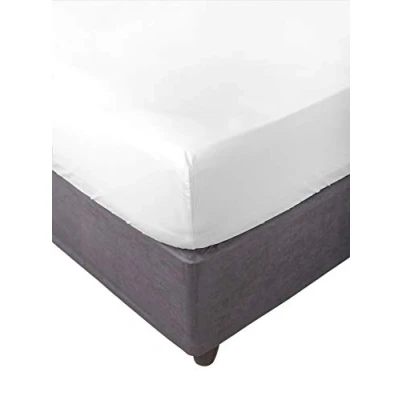 Afbeelding van Miracle Home. Hoeslaken 100% geborstelde microvezel, elastisch, anti pilling. 135X200. Bed 135. Wit