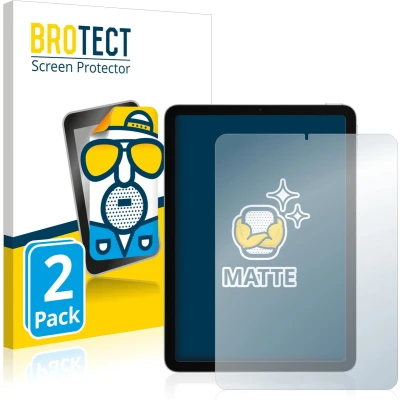 Afbeelding van BROTECT (2 Stuks) Antireflecterende Beschermfolie voor Apple iPad Air 4 WiFi Cellular 2020 (4. Gen.) Anti Glare Screen Protector, Mat, Ontspiegelend