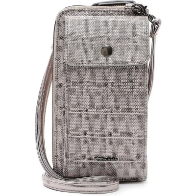 Afbeelding van Tamaris Portemonnee Marietta Zip Around Wallet Long Darksilver Zilverkleurig