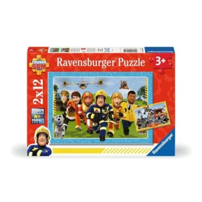 Afbeelding van Ravensburger Legpuzzel Brandweerman Sam, 2x12st.