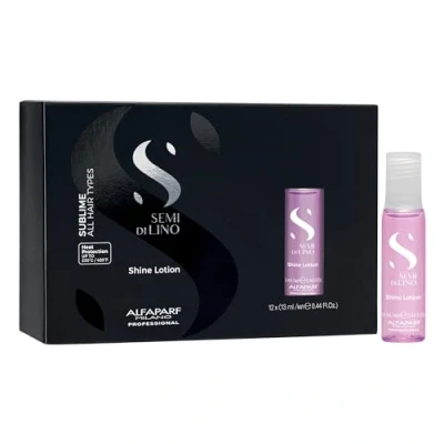 Afbeelding van Alfaparf Semi Di Lino Sublime Shine Lotion 12x13 ml