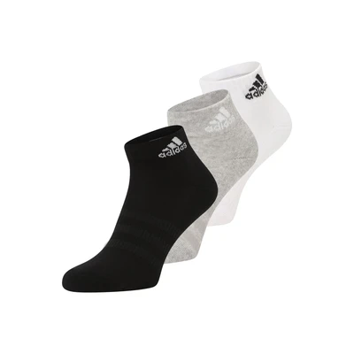 Afbeelding van adidas Performance sokken set van 3 zwart/grijs/wit