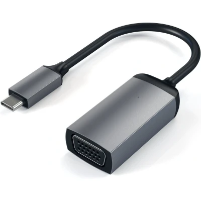 Afbeelding van Satechi USB C naar VGA Adapter Spacegrijs