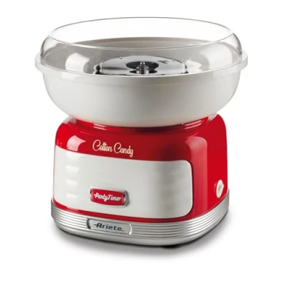 Afbeelding van Ariete 2973/00 Retro Suikerspinmachine Party Time 500 Watt Rood