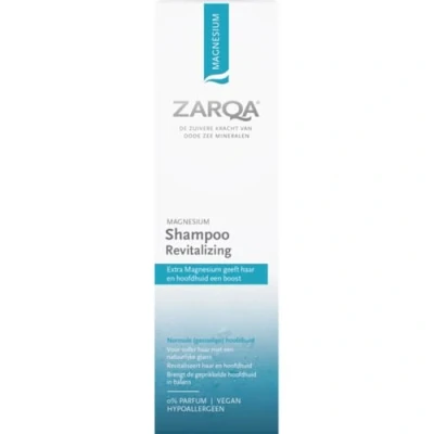 Afbeelding van 3x Zarqa Shampoo Revitalizing Magnesium 200 ml