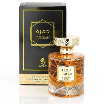 Afbeelding van AYAT PERFUMES geur 100 ml gemaakt in Dubai met noten van specerijen barnsteen vanille kaneel en hout oosters perfect voor dames heren (Pak 1)