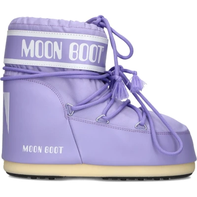 Afbeelding van MOON BOOT Icon Low Nylon Boots Dames Lila Maat 35