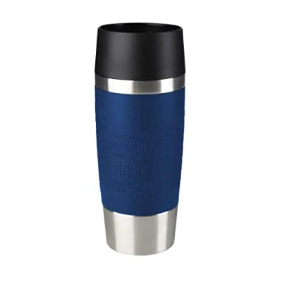 Afbeelding van Emsa Thermosbeker Travel Mug Blauw 360 ml